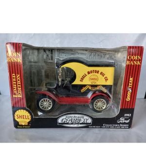 New Gearbox Toy 1912 Ford Model T Shell Motor Oil Co Die-Cast Coin Bank …